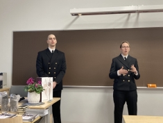 Tikšanās ar Latvijas Nacionālās aizsardzības akadēmijas pārstāvjiem