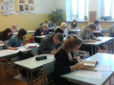 Skolas tulkošanas konkurss vidusskolēniem krievu un vācu valodās