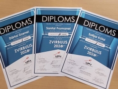 Ar panākumiem skatuves runas konkursā 