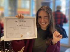 Gūst panākumus neirozinātnes olimpiādes nacionālajā posmā