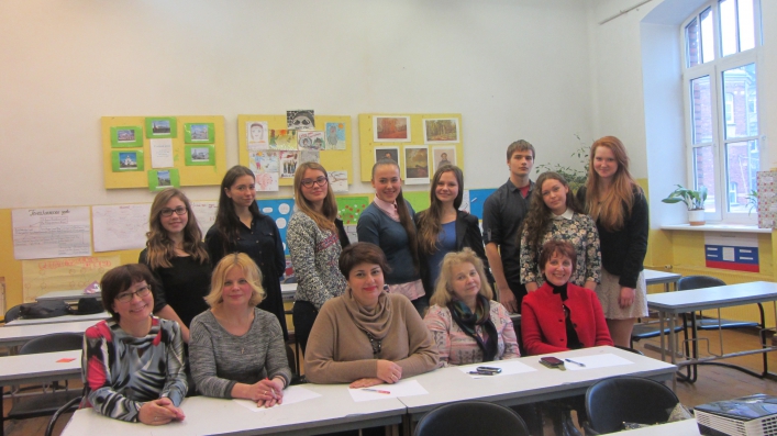 Pilsētas publiskās runas konkurs krievu valodā 8. – 12.klasēm