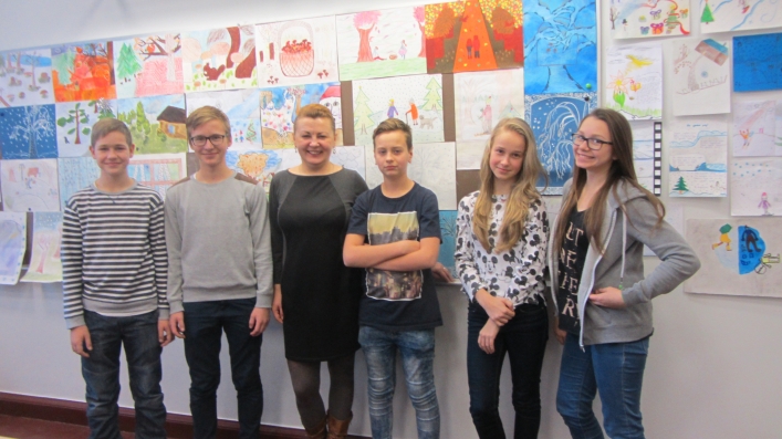 Skolas krievu dzejas ilustrācijas konkurss 7. klasēm