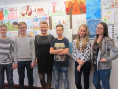 Skolas krievu dzejas ilustrācijas konkurss 7. klasēm