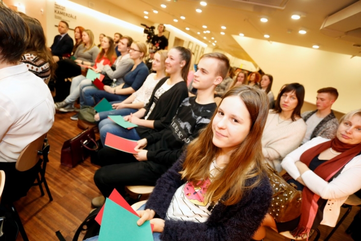 Ideju siltumnīca ietvaros notika Liepājas skolēnu paraugdebate
