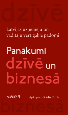 Bibliotēka piedāvā jaunāko Kārļa Ozola grāmatu