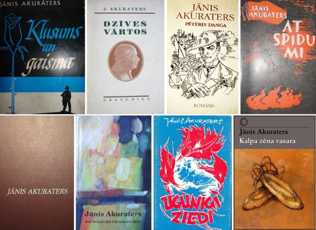 IZSTĀDE AR UZDEVUMU KARTI, kurā var uzzināt, kurš vārda meistars lietoja pseidonīmu “Vilks”.