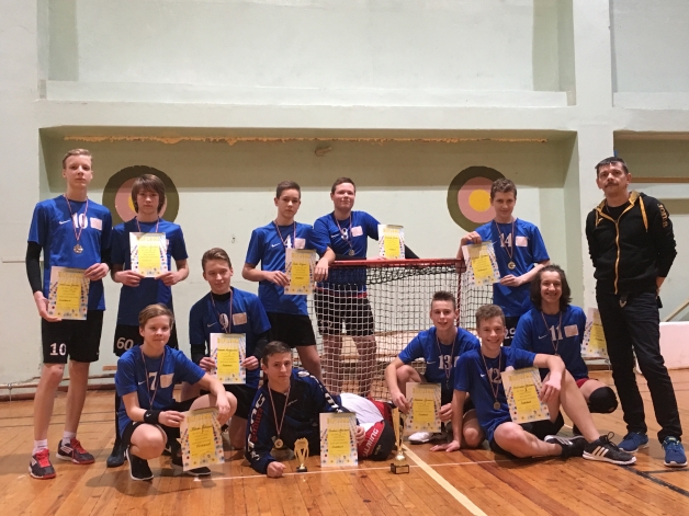 Liepājas skolu sacensības florbolā