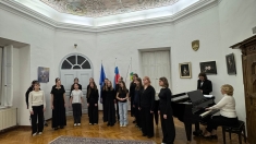 Vizīte Mariboras 2. ģimnāzijā, Slovēnijā.