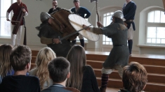 Ciemos folkloras grupa Vilkači