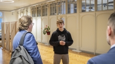 Vēstnieki tiekas ar ģimnāzistiem